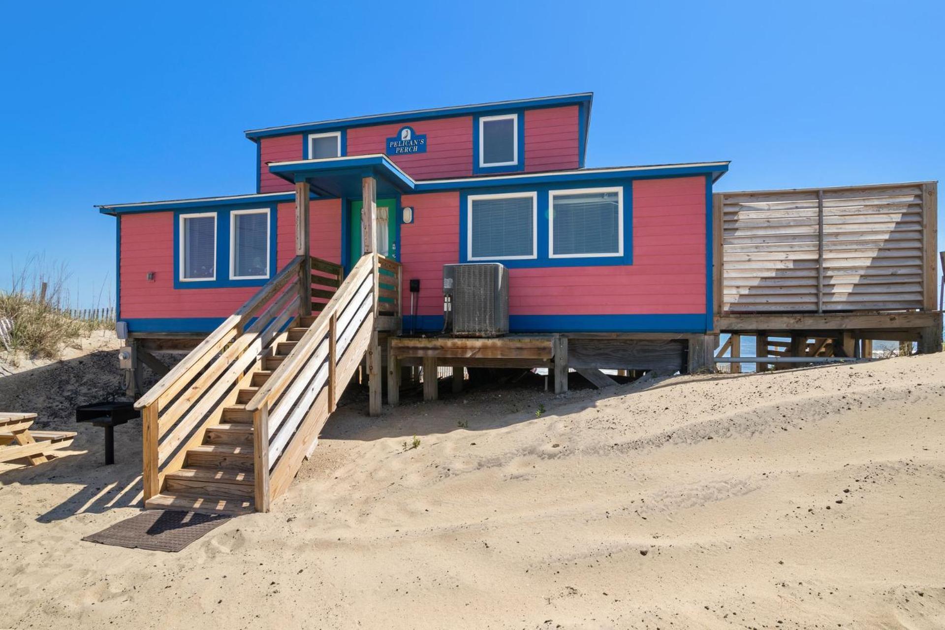 4102 Pelicans Perch: The Iconic Obx Oceanfront Kitty Hawk Kültér fotó