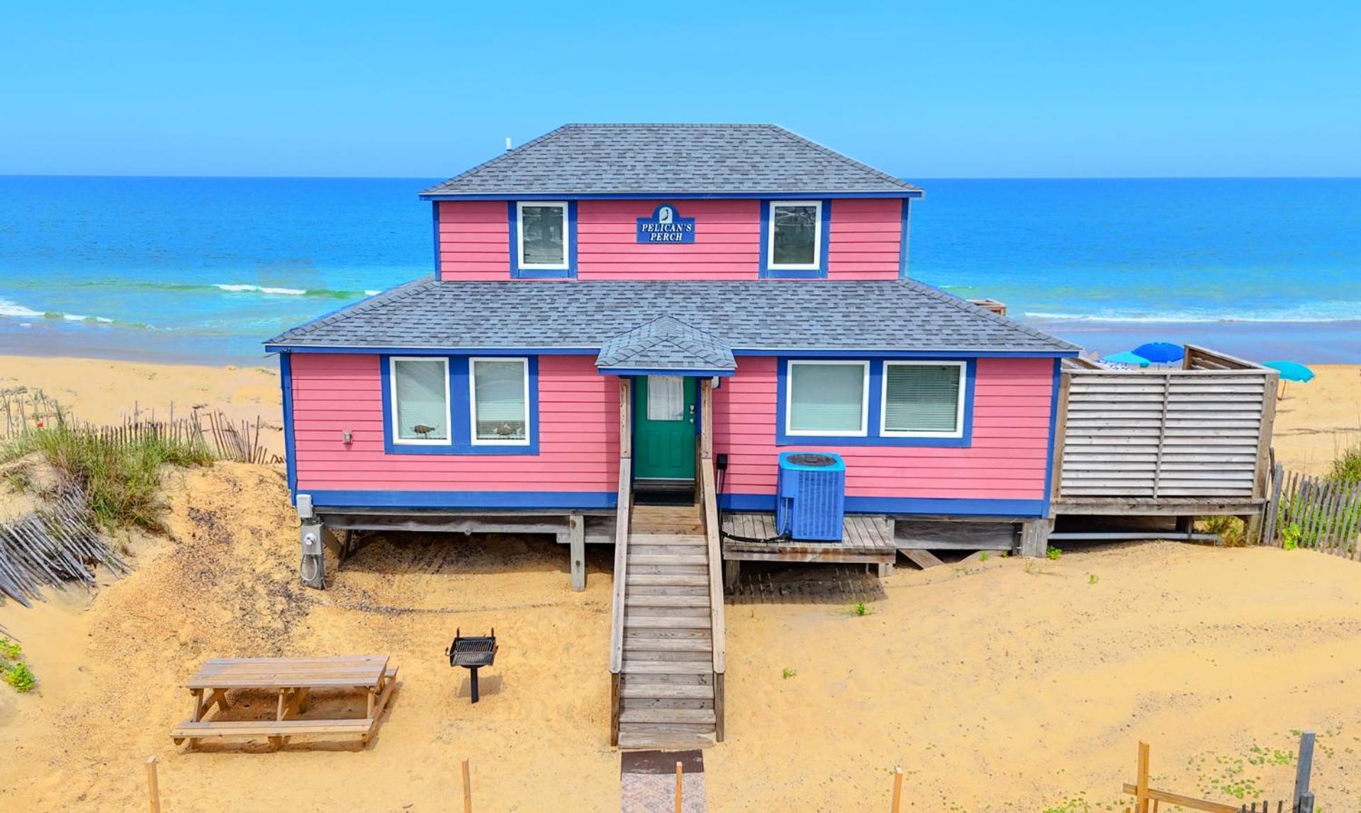 4102 Pelicans Perch: The Iconic Obx Oceanfront Kitty Hawk Kültér fotó