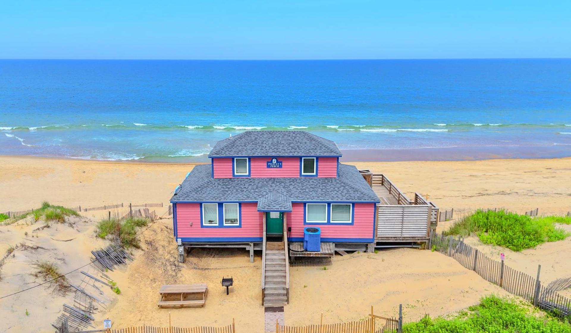 4102 Pelicans Perch: The Iconic Obx Oceanfront Kitty Hawk Kültér fotó