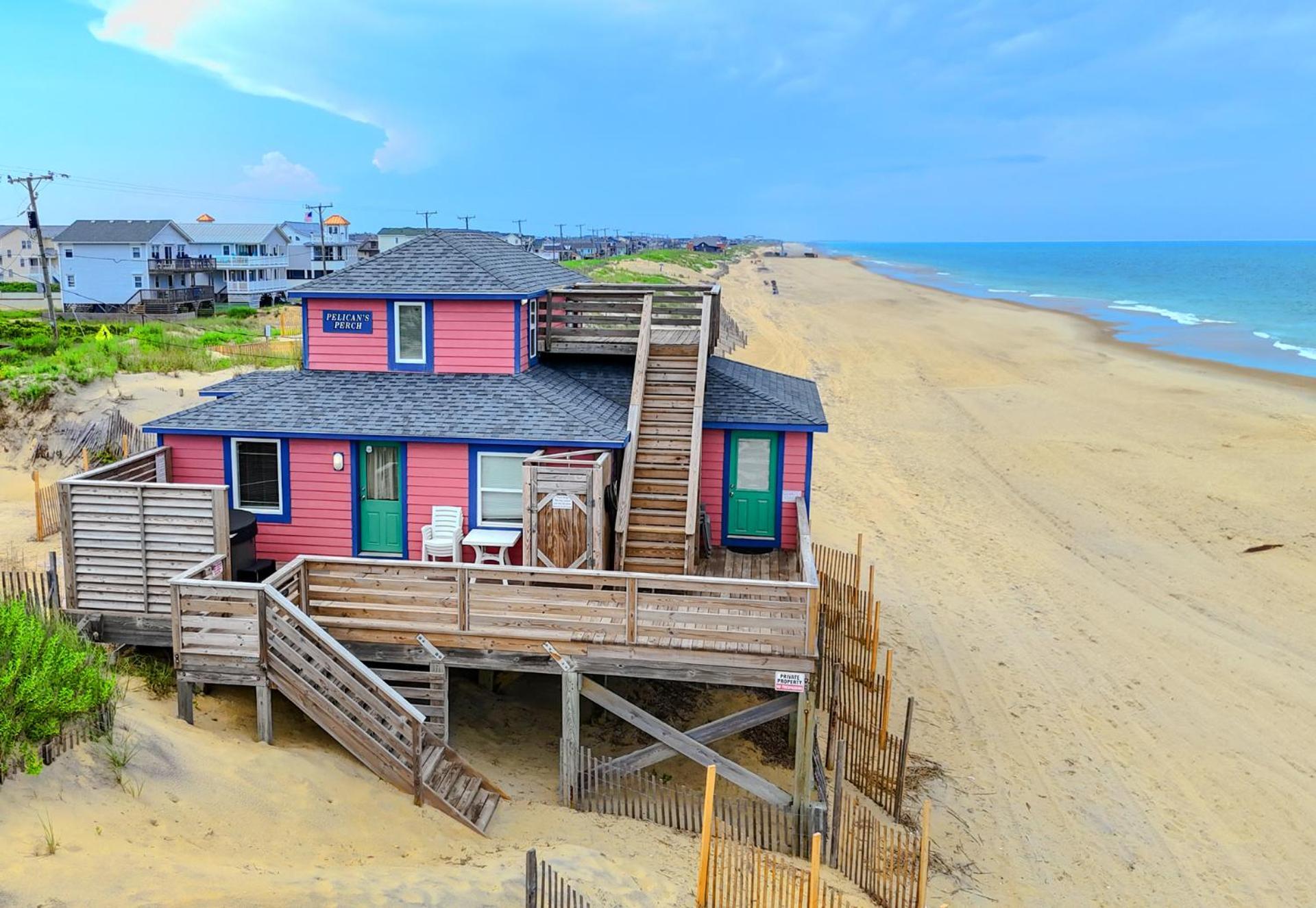4102 Pelicans Perch: The Iconic Obx Oceanfront Kitty Hawk Kültér fotó